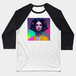 A colorful woman - best selling Baseball T-Shirt